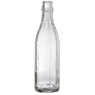SIR Flasche 1,0l weiß
<br/>mit und ohne Bügelverschluß