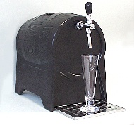 Dry beer cooler party cask - 1 line