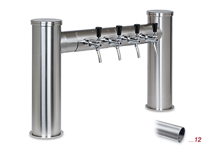 Modell 2350
 4 leitig
 Edelstahl-matt