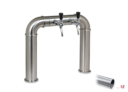 Modell 2500
 2 leitig
 Edelstahl-matt