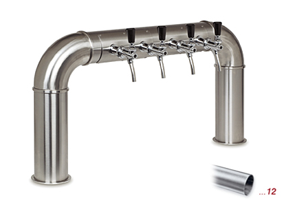 Modell 2560
 4 leitig
 Edelstahl-matt