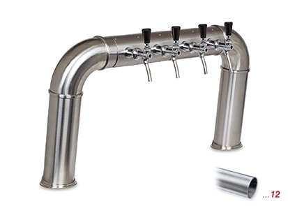 Modell 2600
 4 leitig
 Edelstahl-matt