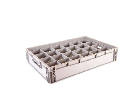 Geschlossene Glserkiste 1224
 max. Glashhe: 10,3 cm
 Premium Linie