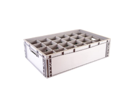 Standard crate 1724
 max. glass height: 15,4 cm
 Premium line