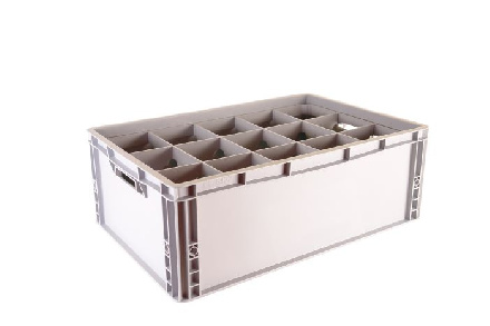 Standard crate 2215
 max. glass height: 20,3 cm
 Premium line