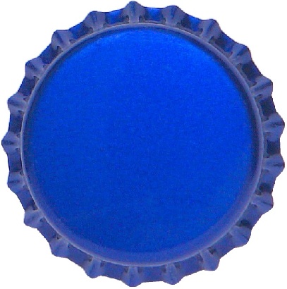 Kronkorken blau 26 mm
 100 Stck