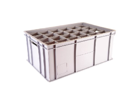 Geschlossene Glserkiste 2524
 max. Glashhe: 22,7 cm
 Premium Linie