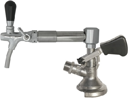 Long dispensing set with coupler type A