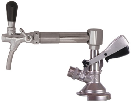 Long dispensing set with coupler type M
