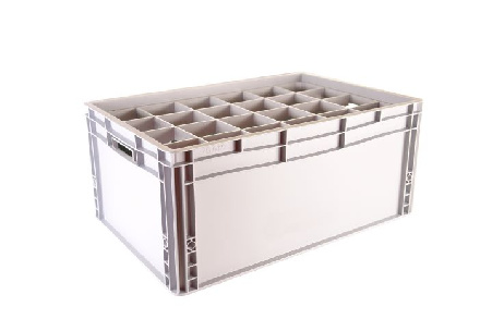 Standard crate 2724
 max. glass height: 25,5 cm
 Premium line