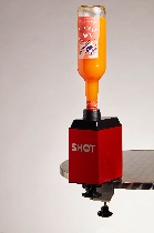SHOT - Erhitzer komplett mit Flaschenadapter und Thekenhalterung