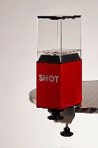 SHOT - Erhitzer komplett für 2 cl<br/>mit Flüssigkeitsbehälter 1,5l und Thekenhalterung