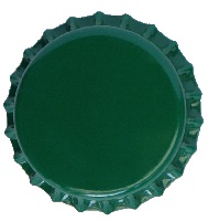 Kronkorken dunkelgrün <br/>29 mm