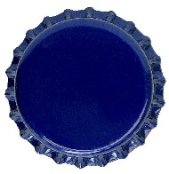 Crown Cork blue 
<br/>29 mm