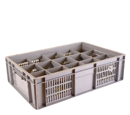 Perforated crate 1515
 max. glass height: 12,4 cm
 Premium line