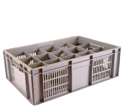 Perforated crate 1715
 max. glass height: 14,5 cm
 Classic line