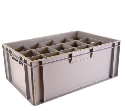 Geschlossene Glserkiste 2415
 max. Glashhe: 22,0 cm
 Klassik Linie