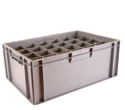 Standard crate 2424
 max. glass height: 22,0 cm
 Classic line