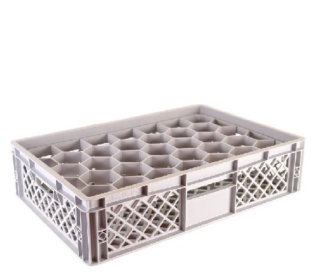 Perforated crate 1533
 max. glass height: 12,4 cm
 Premium line
