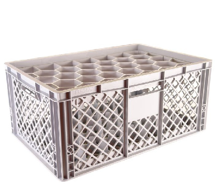 Perforated crate 2533
 max. glass height: 24,2 cm
 Premium line