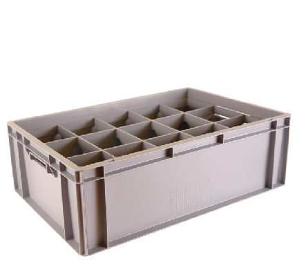 Standard crate 2015
 max. glass height: 18,4 cm
 Classic line