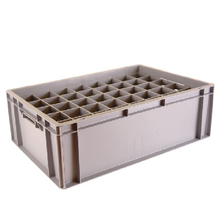 Standard crate 2040
 max. glass height: 18,4 cm
 Classic line