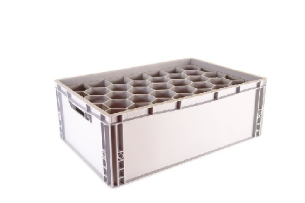 Standard crate 2233
 max. glass height: 20,3 cm
 Premium line