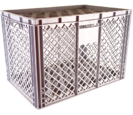 Perforated crate 4233
 max. glass height: 39,2 cm
 Premium line