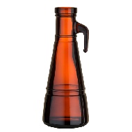 Alt Böhmen 1,0 l braun niedere Form