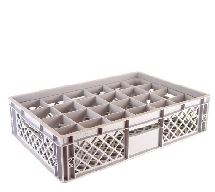 Perforated crate 1524
 max. glass height: 12,4 cm
 Premium line