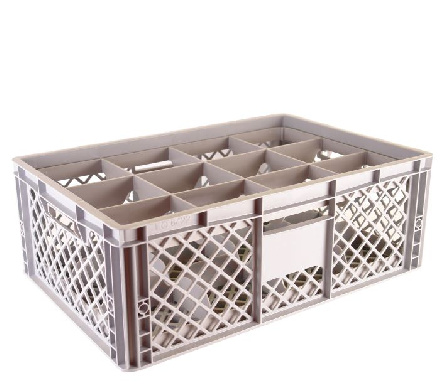Perforated crate 2212
 max. glass height: 19,3 cm
 Premium line