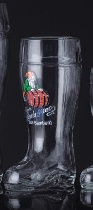 Bierstiefel 0,25 l
<br/>Pressglas
<br/>ohne Dekor