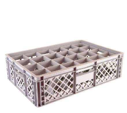 Perforated crate 1724
 max. glass height: 14,0 cm
 Premium line
