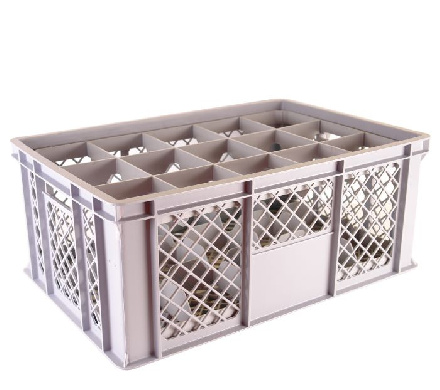 Perforated crate 2515
 max. glass height: 22,2 cm
 Premium line
