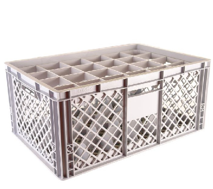 Perforated crate 2524
 max. glass height: 24,2 cm
 Premium line