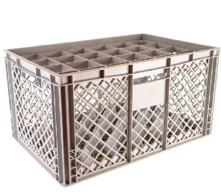 Perforated crate 3224
 max. glass height: 29,2 cm
 Premium line